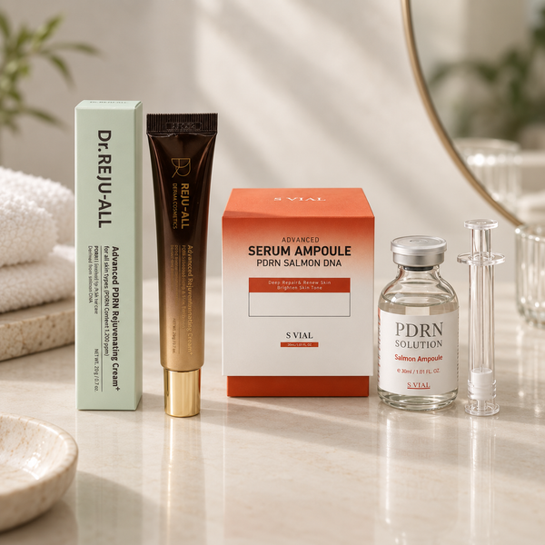 Ctrl Zed Complete System — PDRN salmon DNA serum and Reju-All cream set